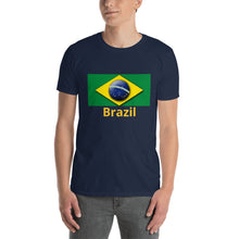 Brazil Flag - Short-Sleeve Men's T-Shirt