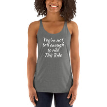 Not Tall Enough - Women's Racerback Tank