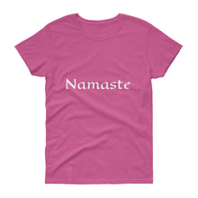 Women's short sleeve t-shirt -Namaste, Peace
