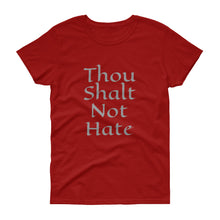 Shalt Not Hate - Women's short sleeve t-shirt