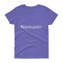 Women's short sleeve t-shirt -Namaste, Peace