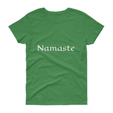 Women's short sleeve t-shirt -Namaste, Peace