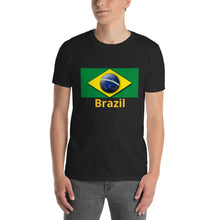Brazil Flag - Short-Sleeve Men's T-Shirt
