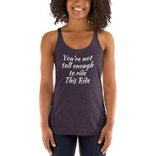 Not Tall Enough - Women's Racerback Tank