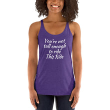 Not Tall Enough - Women's Racerback Tank
