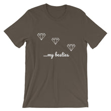 Diamonds-A Girls Best Friend - Short-Sleeve Unisex T-Shirt