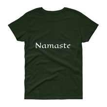 Women's short sleeve t-shirt -Namaste, Peace
