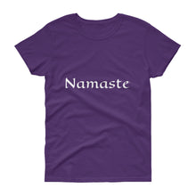 Women's short sleeve t-shirt -Namaste, Peace