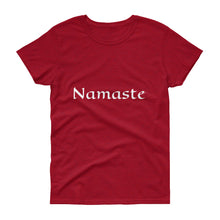 Women's short sleeve t-shirt -Namaste, Peace