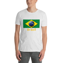 Brazil Flag - Short-Sleeve Men's T-Shirt
