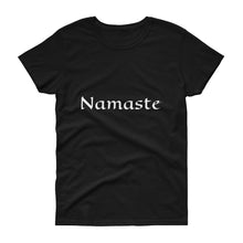 Women's short sleeve t-shirt -Namaste, Peace