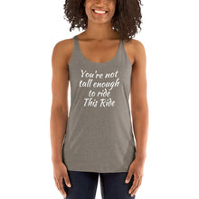 Not Tall Enough - Women's Racerback Tank