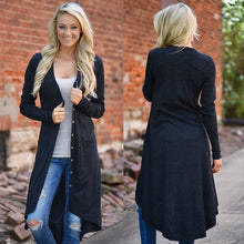 Women Loose Sweater Long Sleeve Knit Cardigan Outwear Jacket Coat